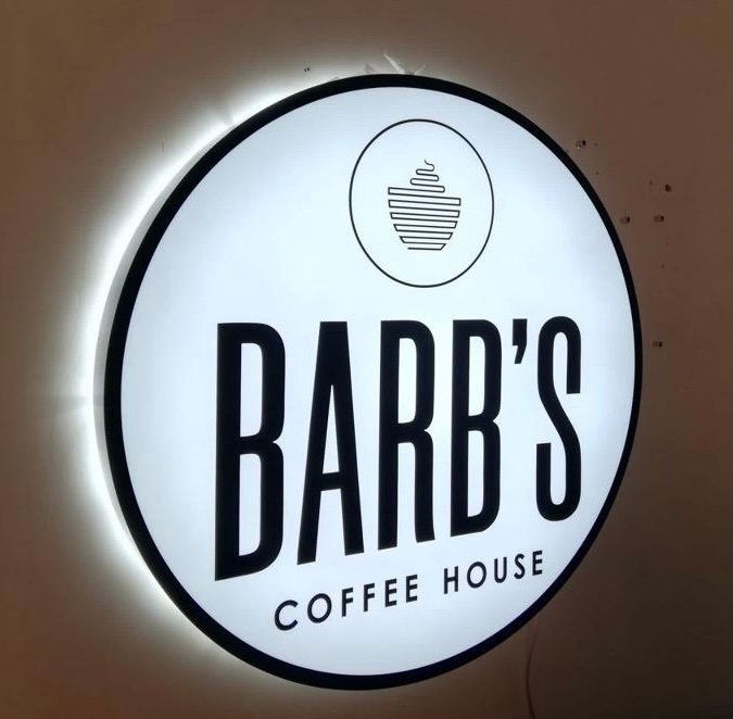 Barb's Coffee House 3D Signage by G DESIGN